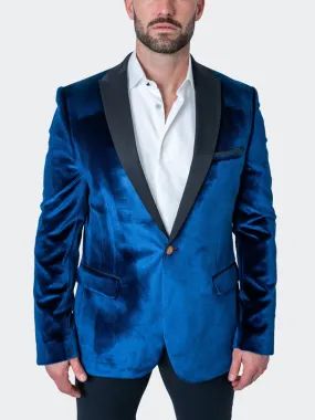 Maceoo Blazers.Maceo | Blazer Tesla Velvet Blue