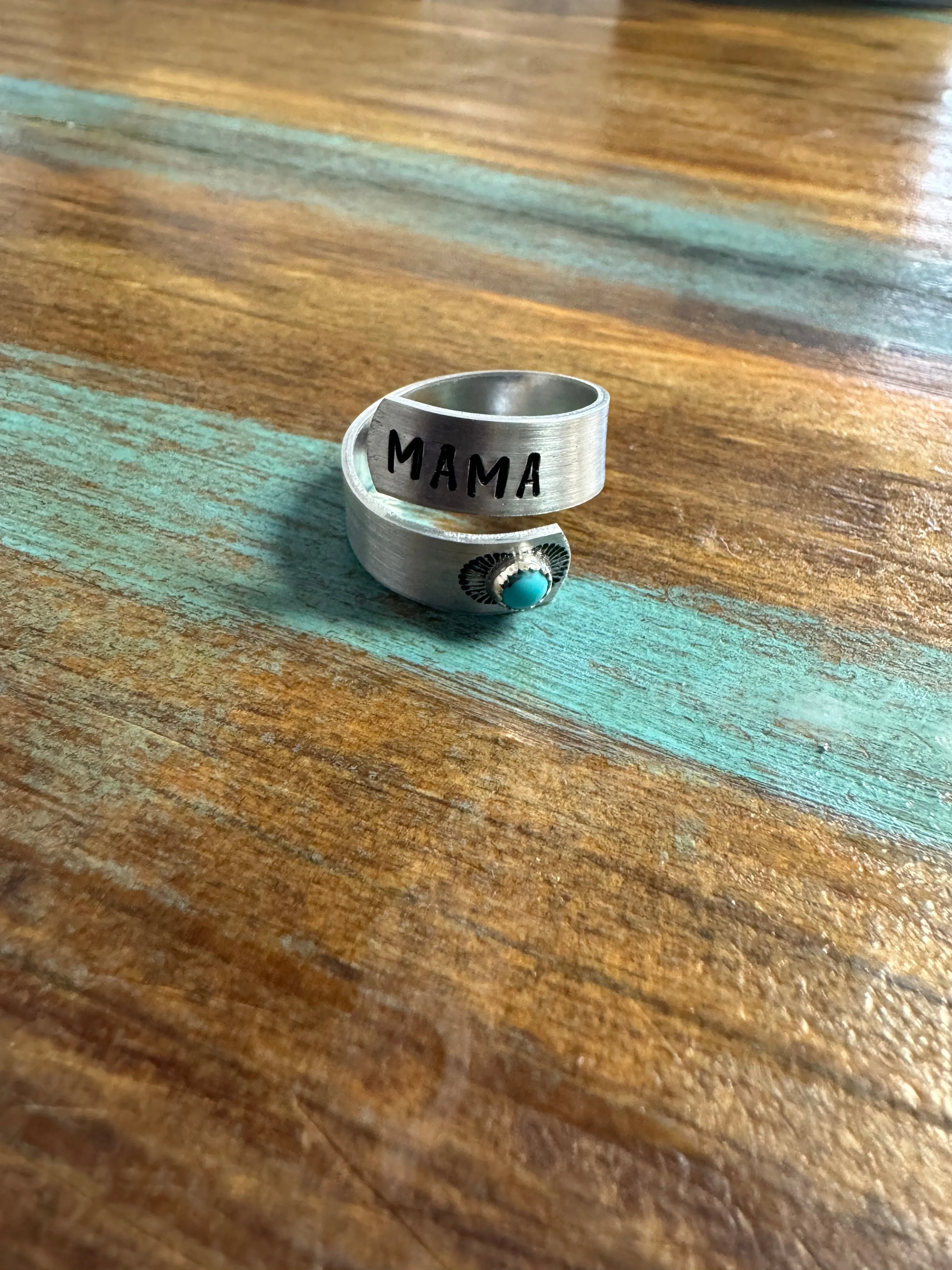 Mama Turq Wrap Ring