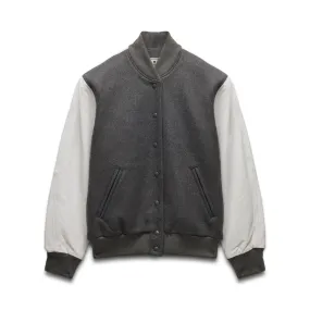 Melton Wool Varsity Jacket