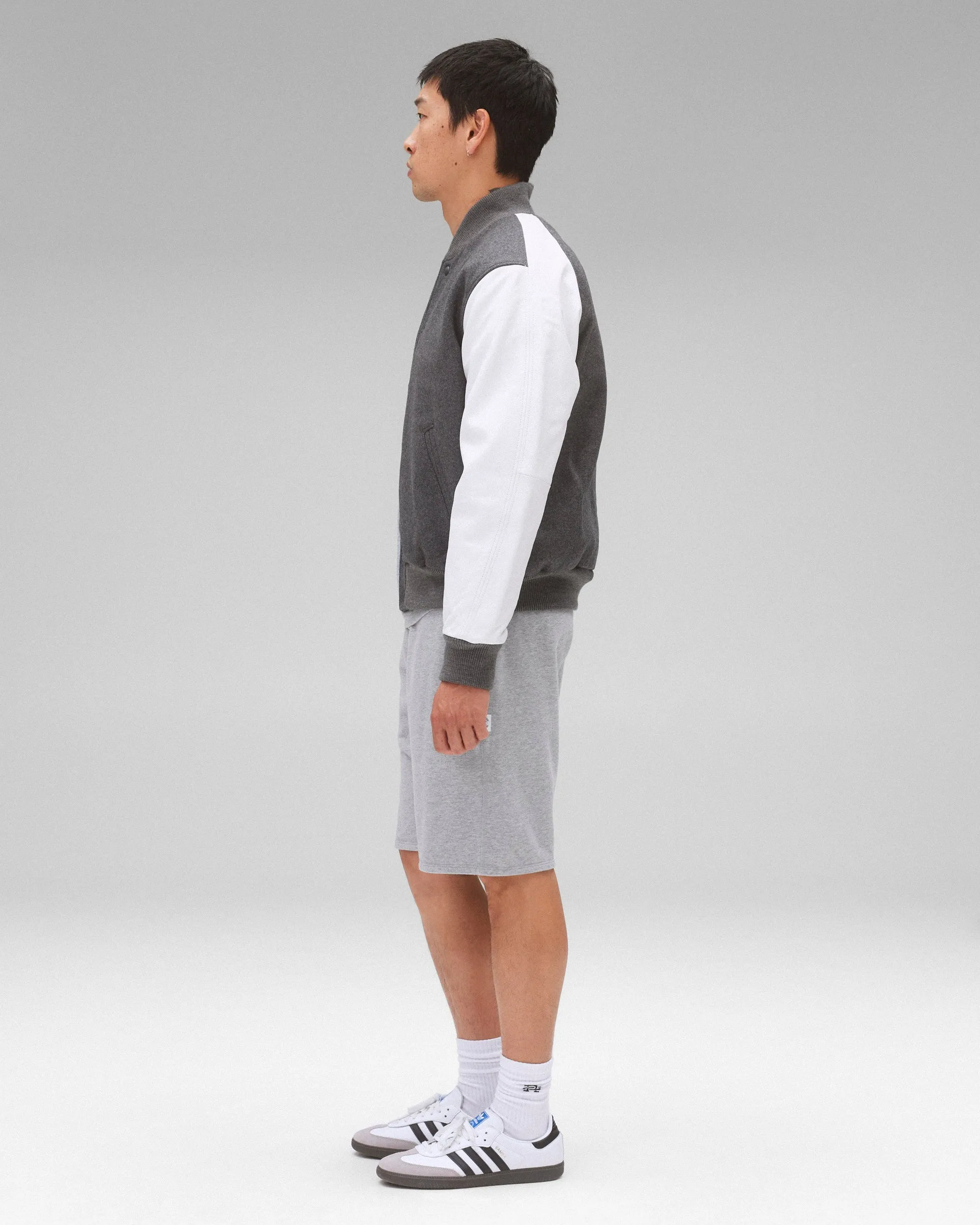 Melton Wool Varsity Jacket