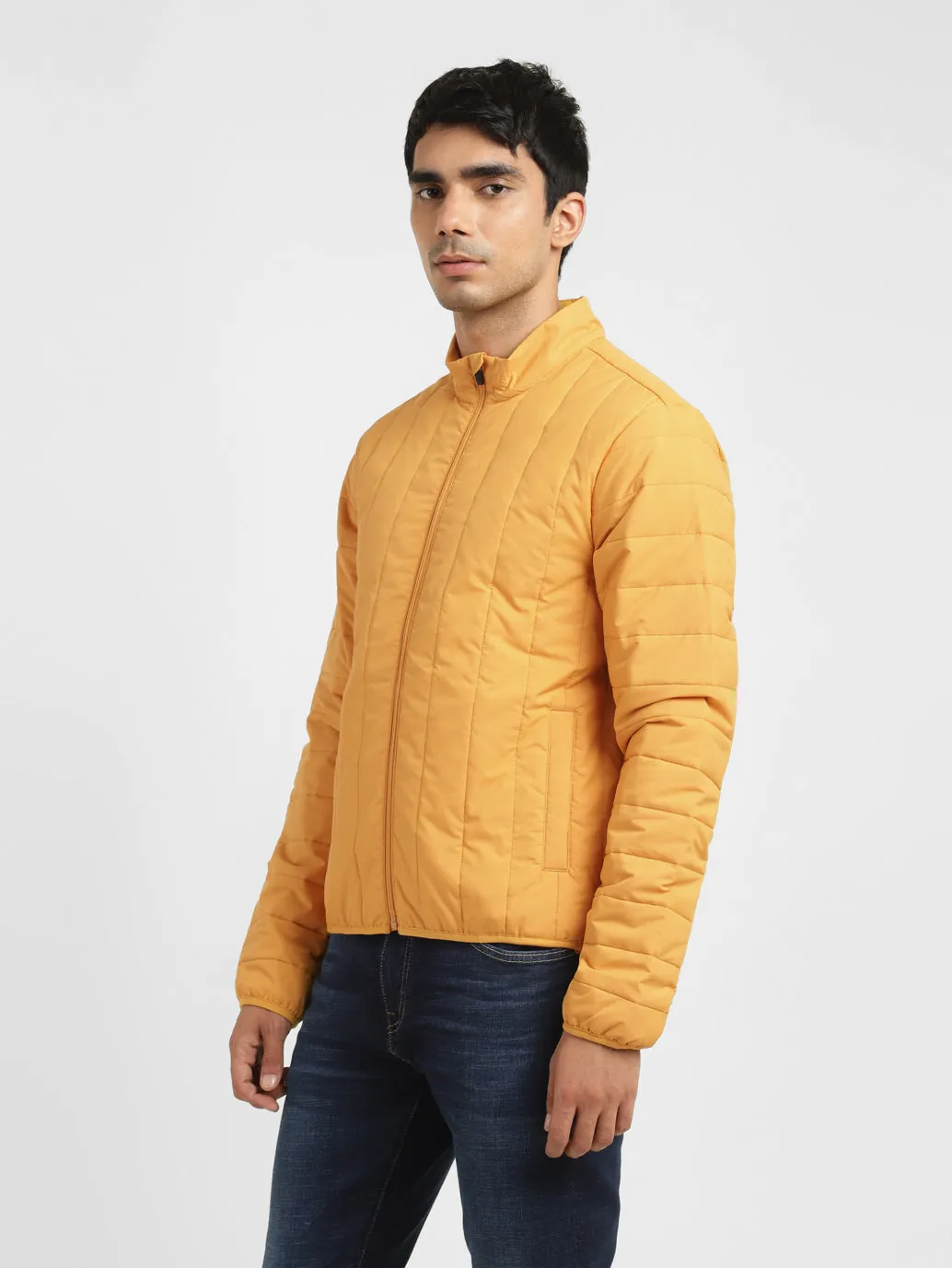 Men's  Mock Collar Jacket