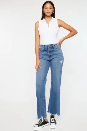 'Midnight Shade' Slim Wide Leg Jean