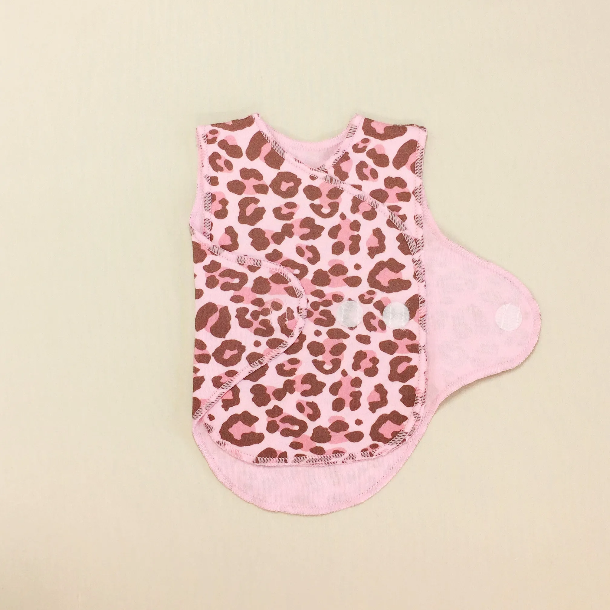 NICU Friendly Wrap Set Leopard