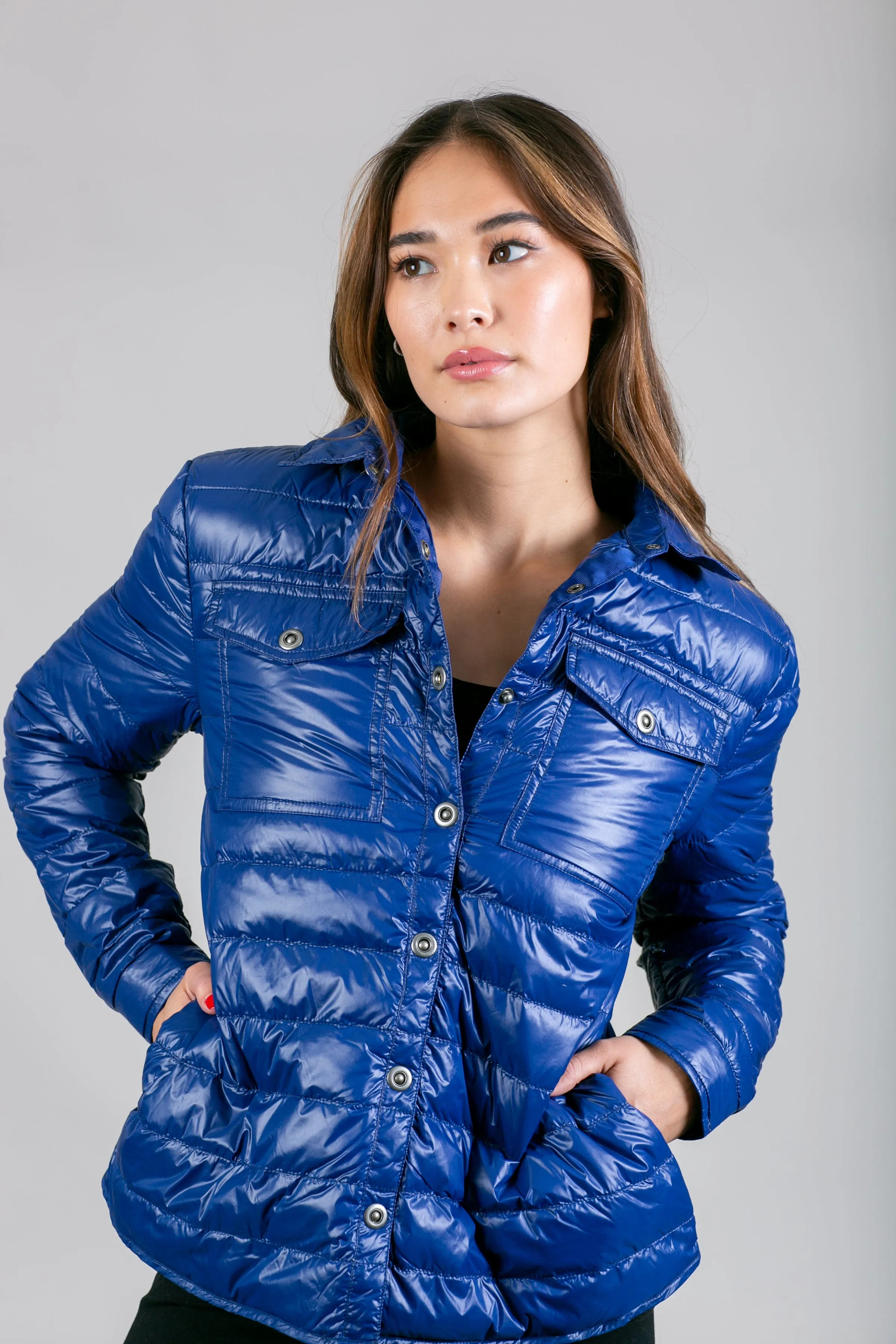 Quilted Shirt Jacket