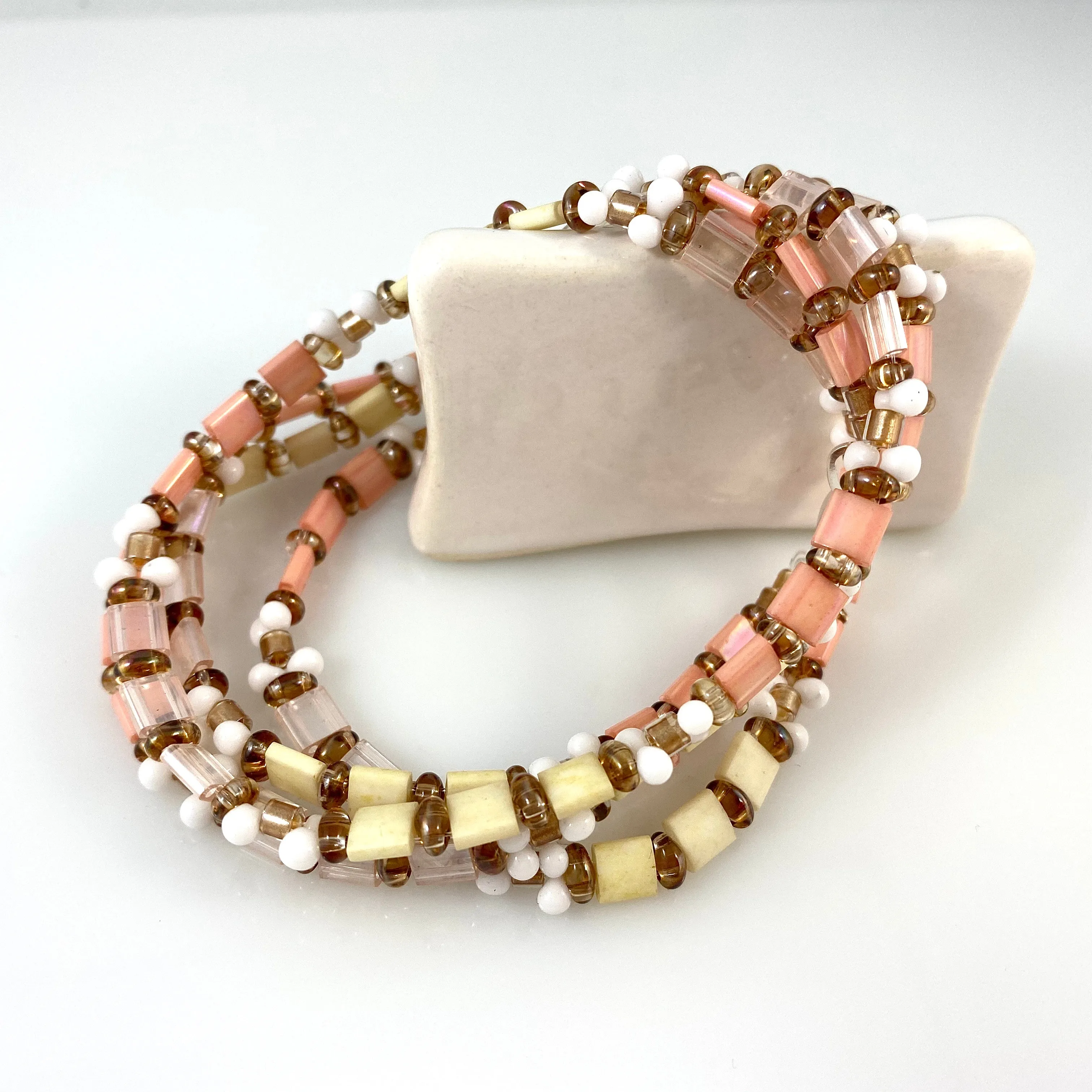 "Tile Wrap" Bracelet - Prosecco