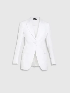 RAQUEL OROZCO Victoria Blazer - White