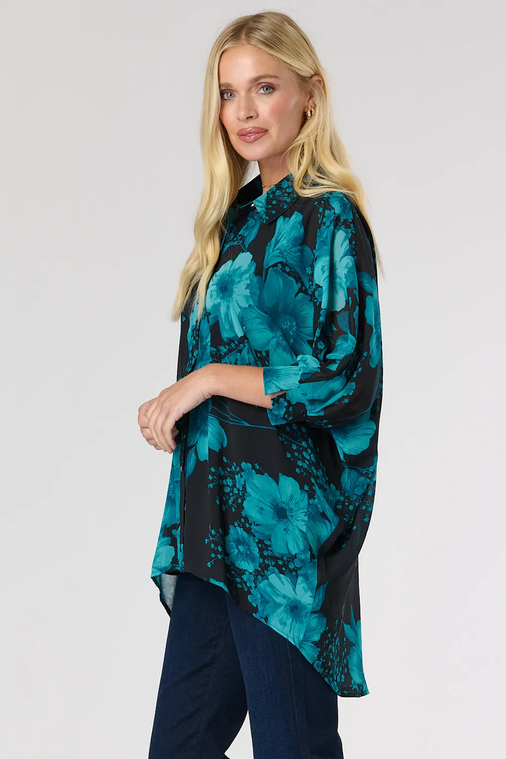 Saloos Poncho Shape Blouse