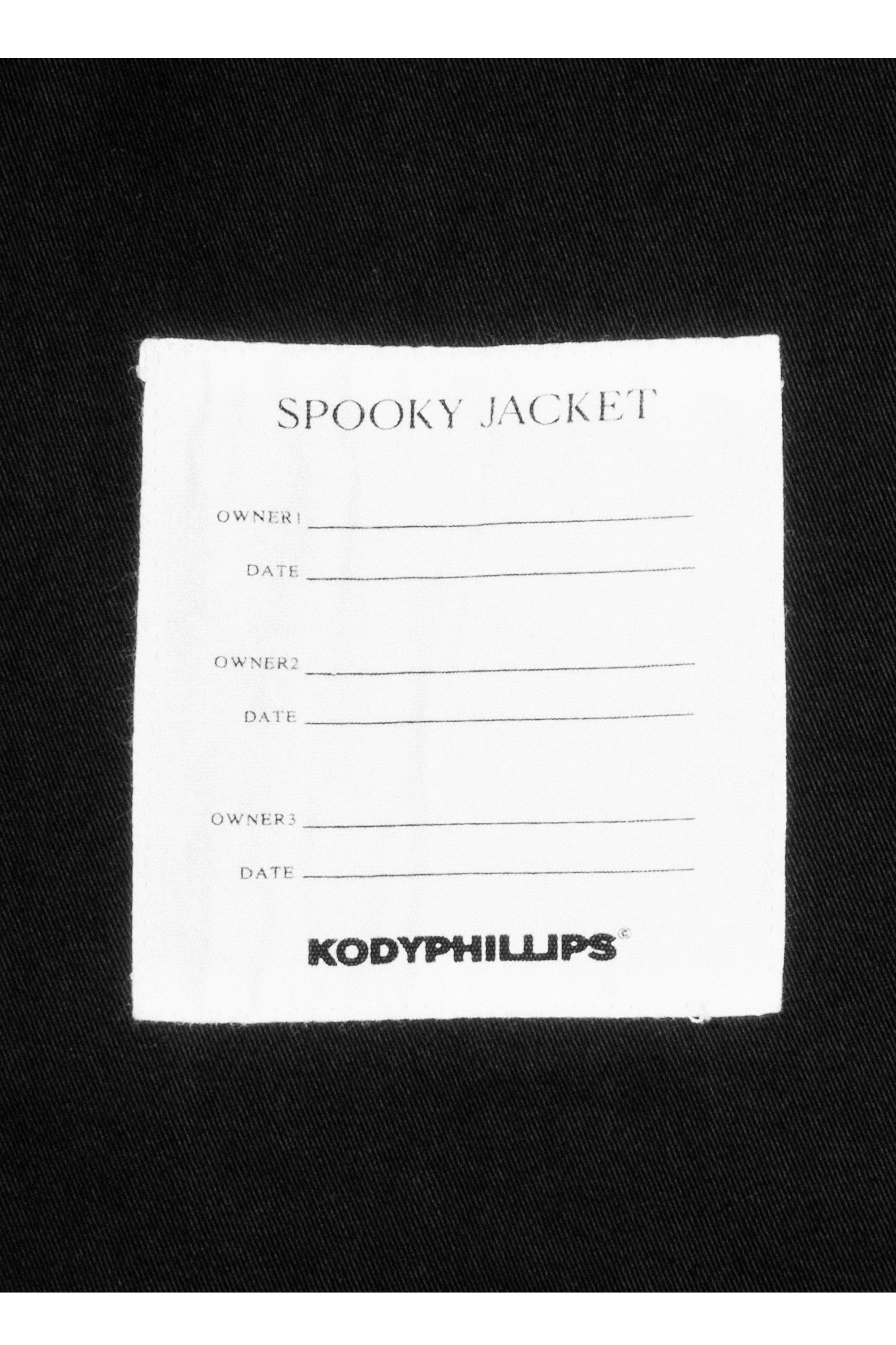 Spooky Jacket- BLACK