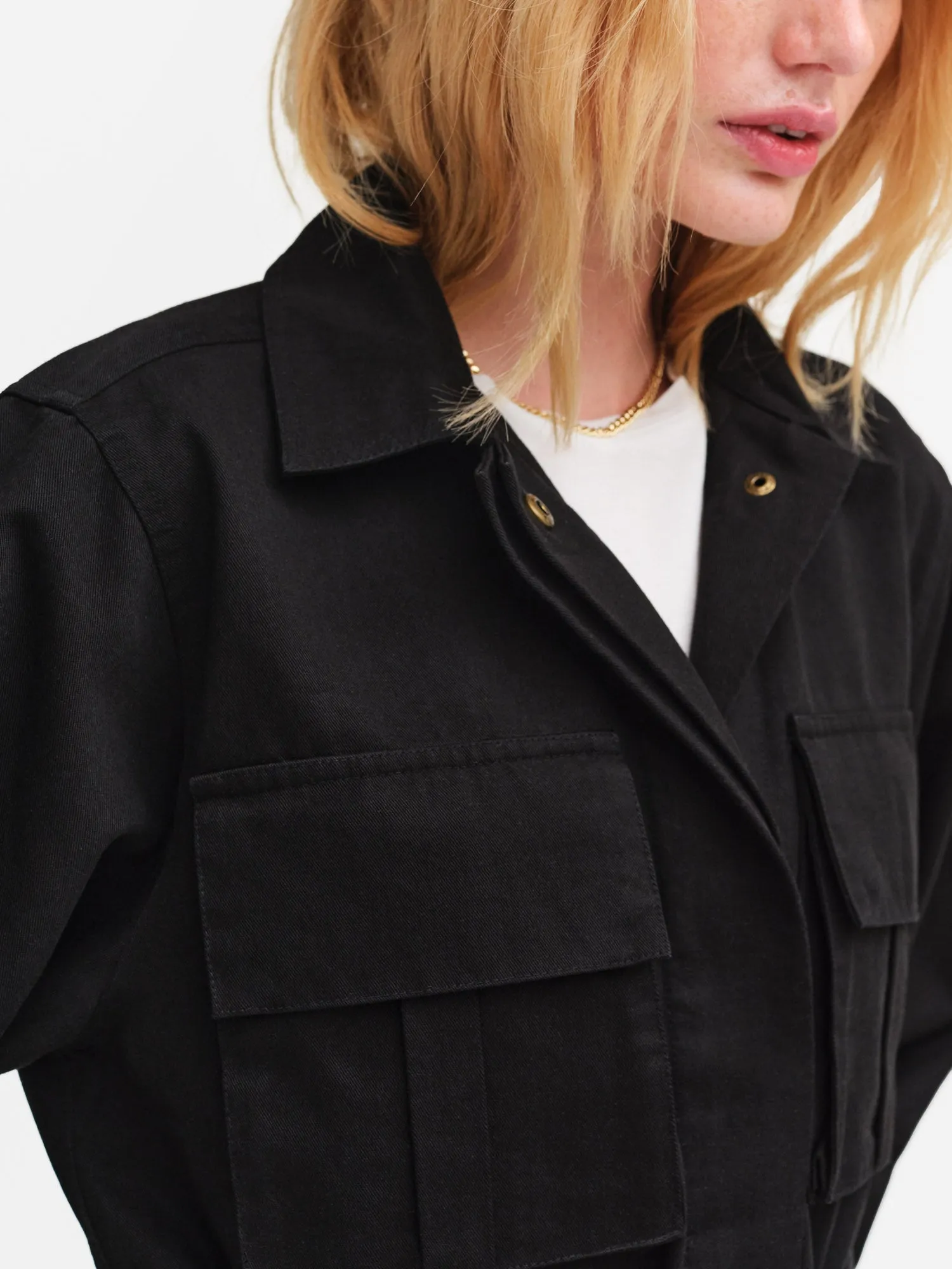 Tencel Twill Utility Jacket