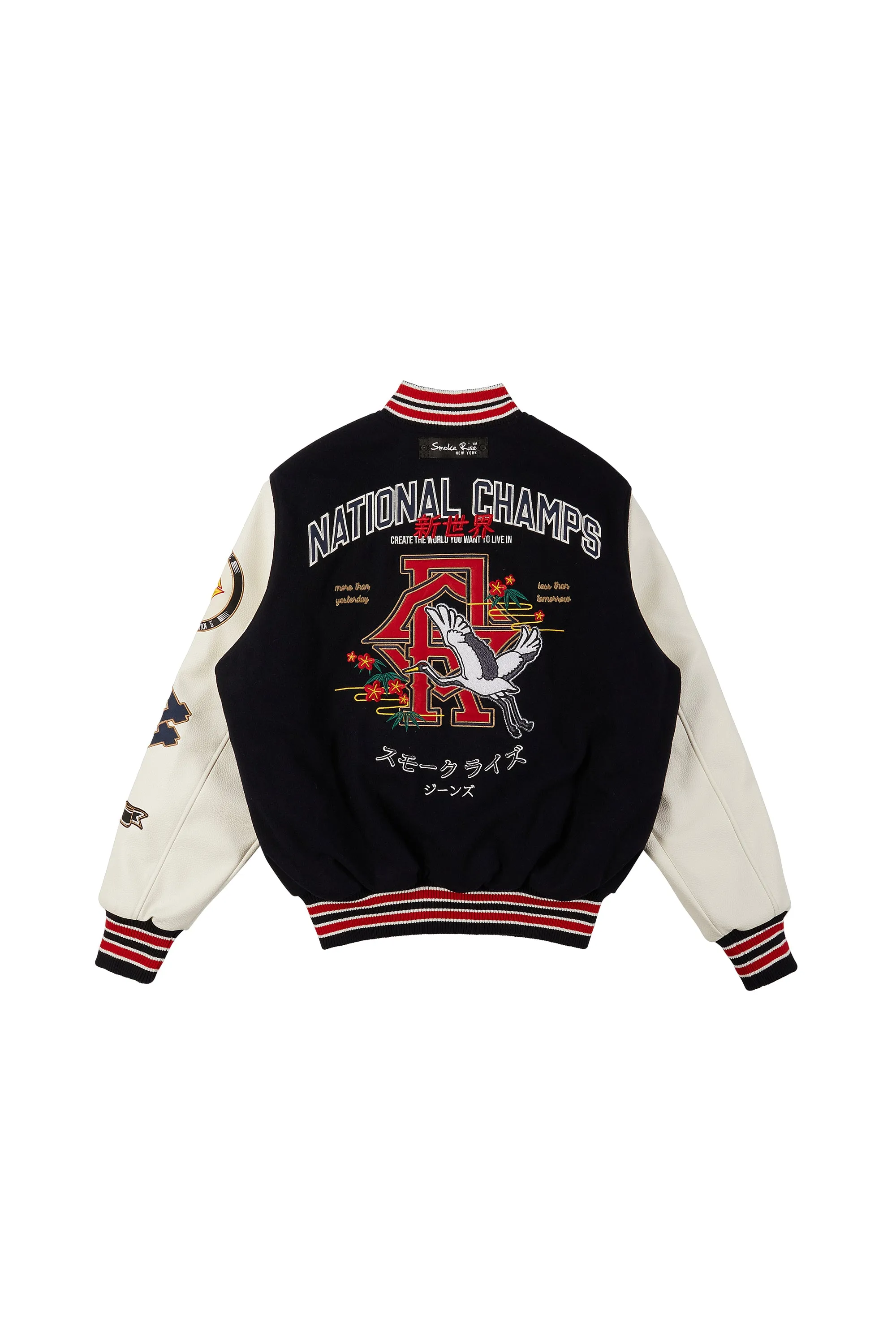 Tokyo Varsity Jacket - Navy