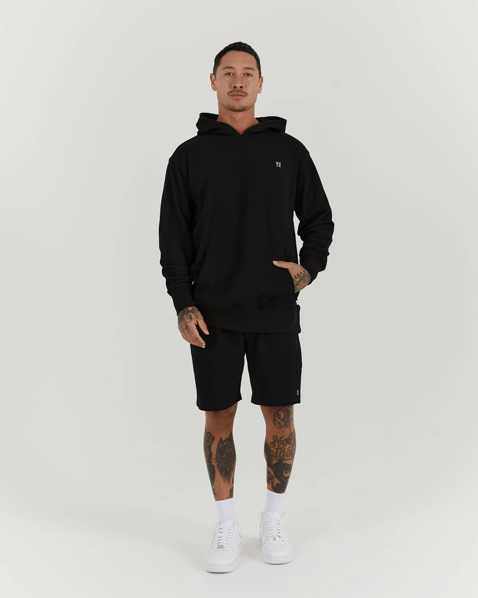 UNWIND HOODIE - BLACK