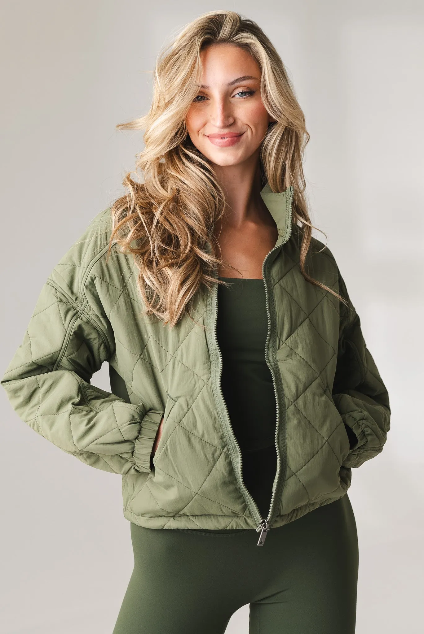 Vitality Puffer Jacket - Willow