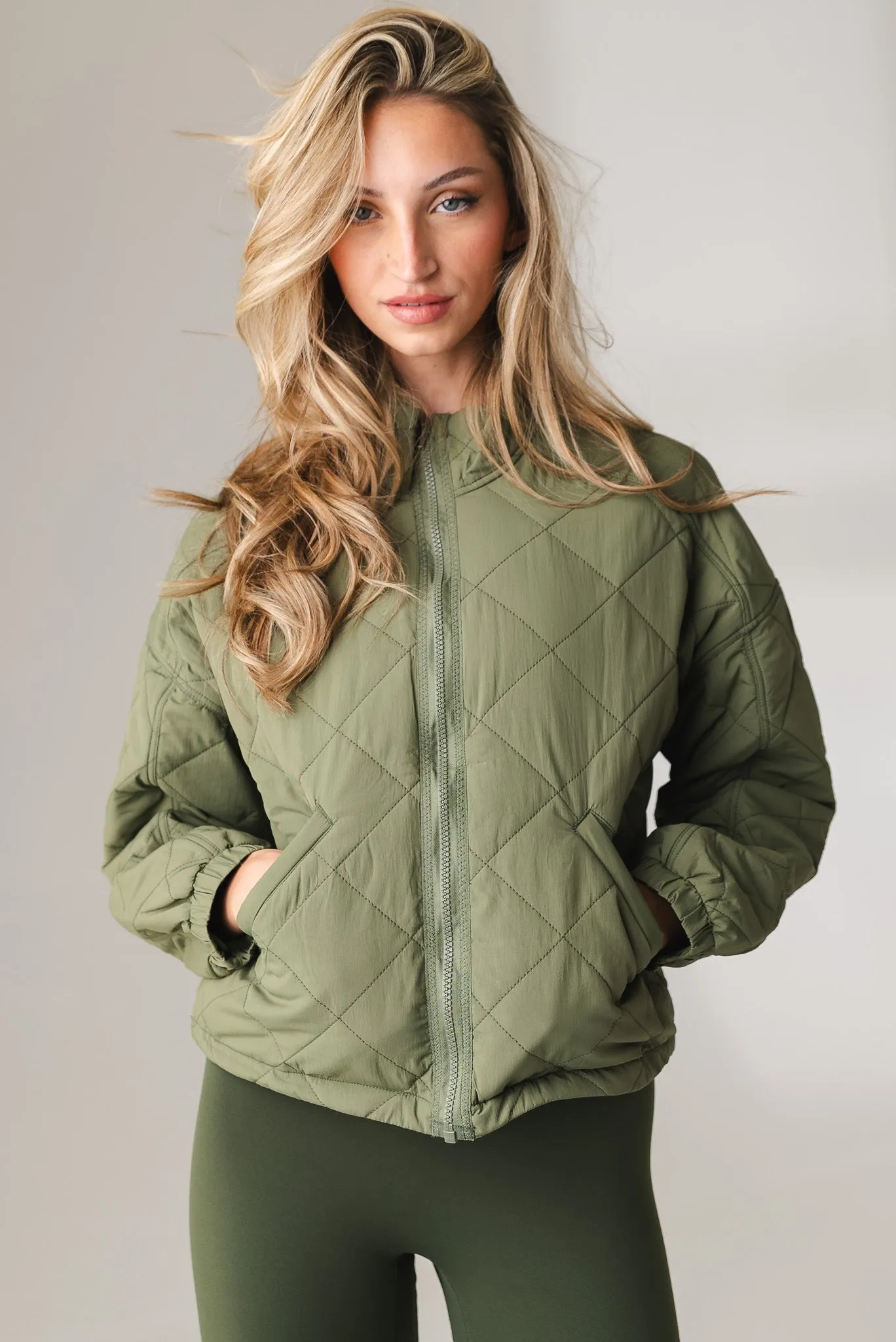 Vitality Puffer Jacket - Willow