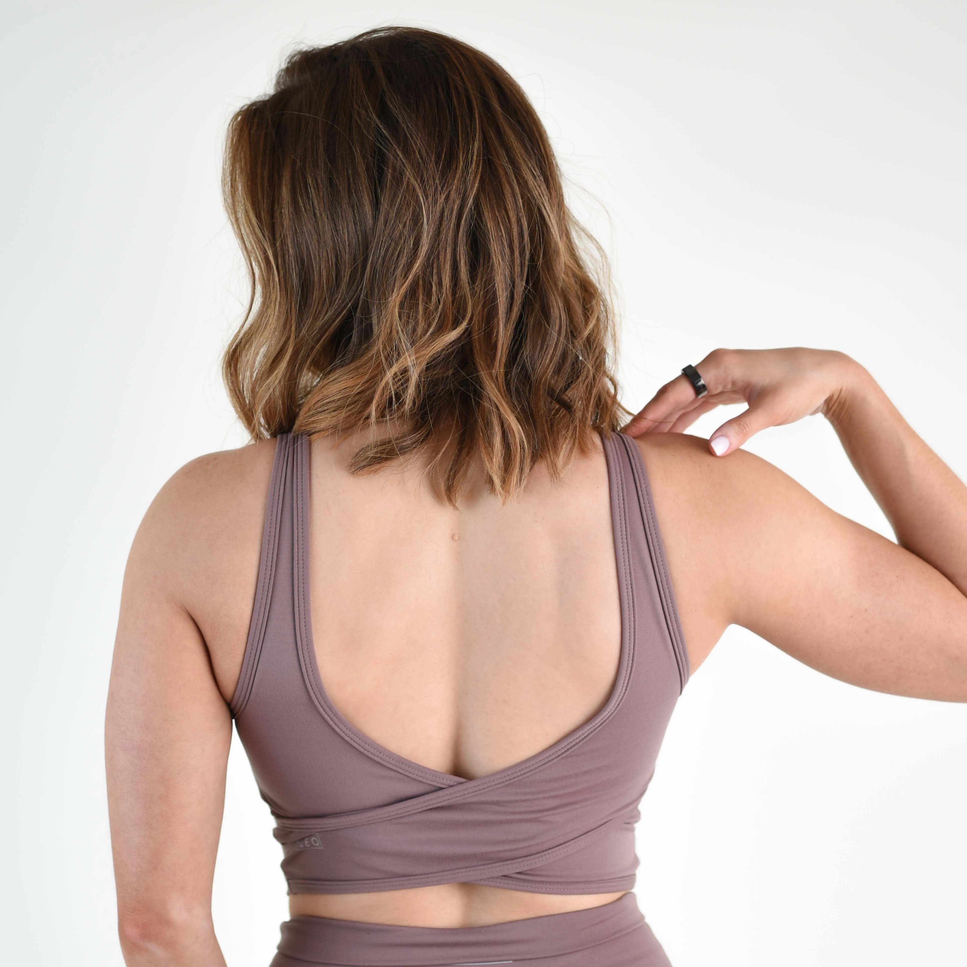 Wrap Crop Tank - Fitted